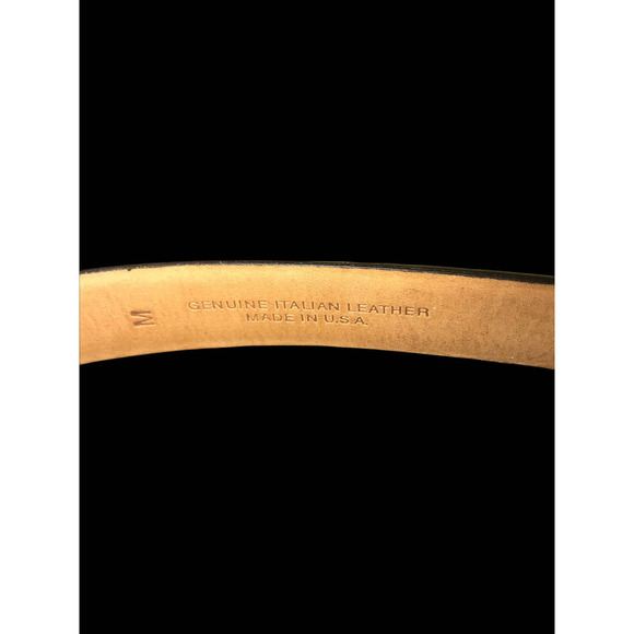 J Crew Women's Black Belt SZ M - Picture 6 of 9